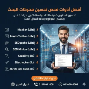 ادوات فحص سيو الموقع